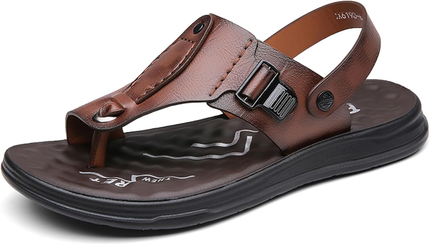 Мужские стильные шлепанцы из кожи с открытым носком, тапочки, летние сандалии-слиперы типа «рыбак» для мужчин Abborora, светло-коричневый
Мужские стильные шлепанцы из кожи с открытым носком, тапочки, летние сандалии-слиперы типа «рыбак» для мужчин Abborora, светло-коричневый
