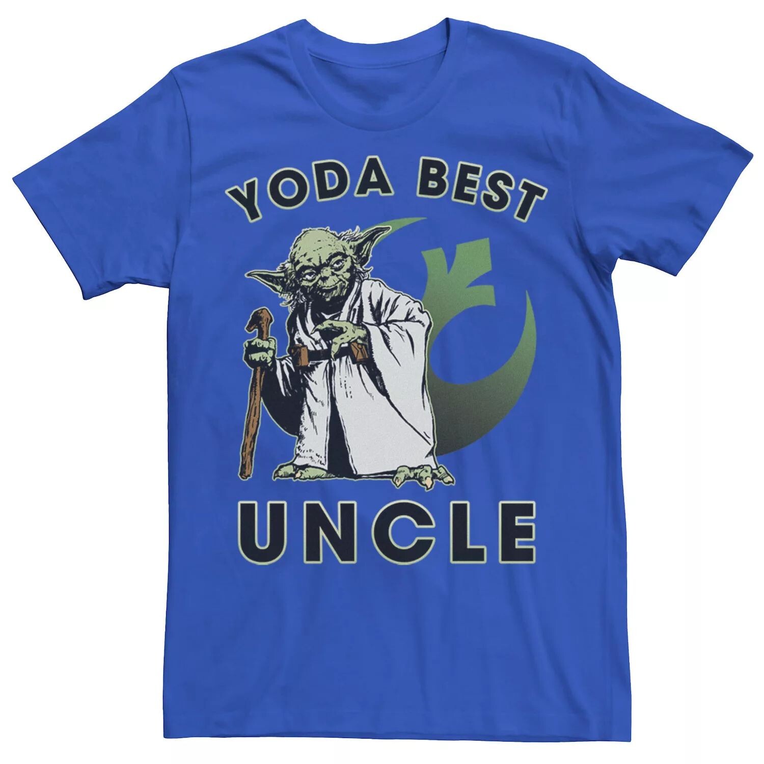 Мужская футболка с логотипом Yoda Best Uncle Rebel Star Wars
Мужская футболка с логотипом Yoda Best Uncle Rebel Star Wars