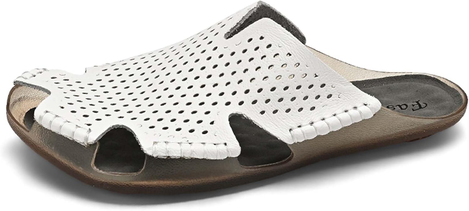 Мужские кожаные сандалии с поддержкой свода стопы, спортивные восстановительные сандалии для мужчин, удобные, легкие, летние повседневные пляжные слайды для мужчин, для дома и улицы, сандалии на легком скольжении Generic, белый
Мужские кожаные сандалии с поддержкой свода стопы, спортивные восстановительные сандалии для мужчин, удобные, легкие, летние повседневные пляжные слайды для мужчин, для дома и улицы, сандалии на легком скольжении Generic, белый