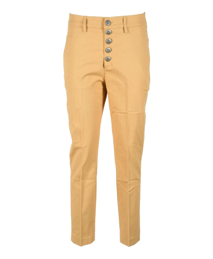 Брюки из хлопка и эластана Dondup, желтый
Брюки из хлопка и эластана Dondup, желтый
