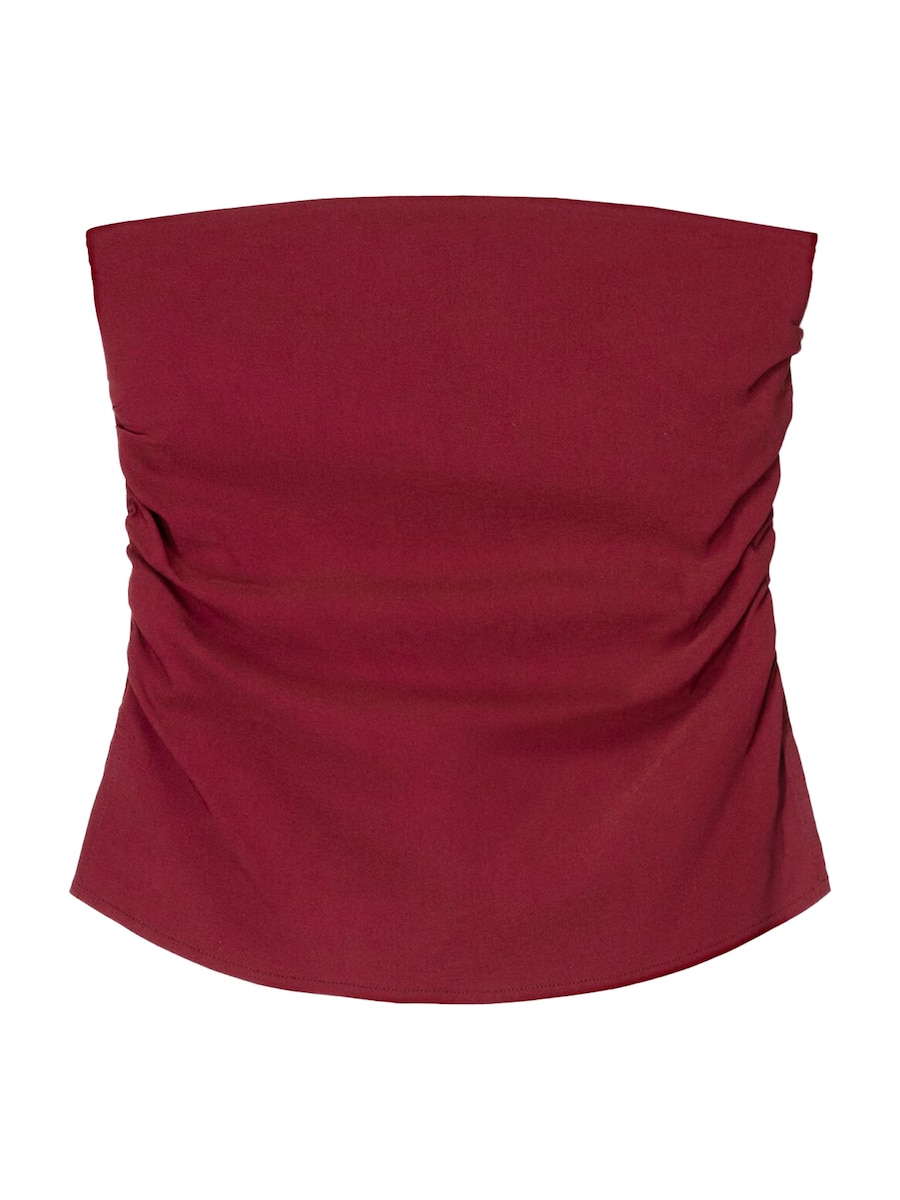 Топ Bershka, бургундия
Топ Bershka, бургундия