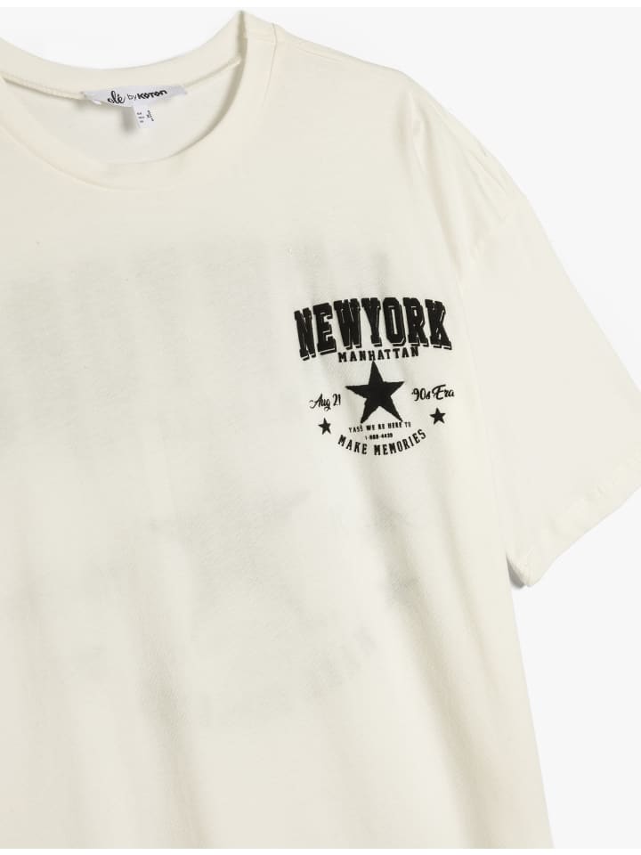 Футболка KOTON, экрю
Футболка KOTON, экрю