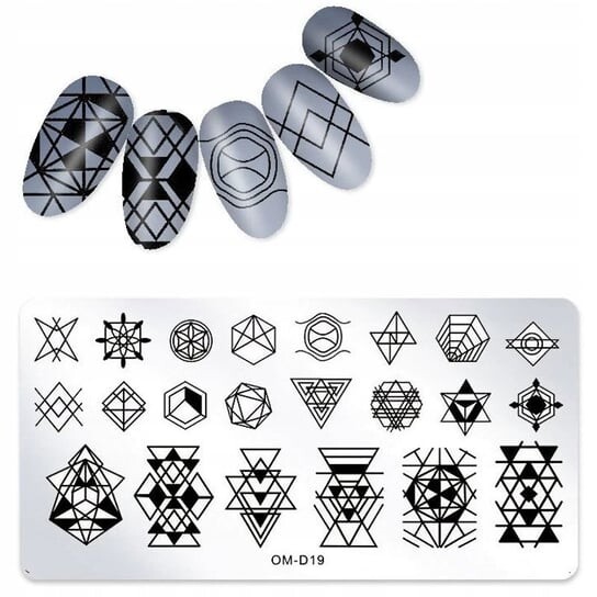 Пластина для штампа для ногтей, Tojato
Пластина для штампа для ногтей, Tojato