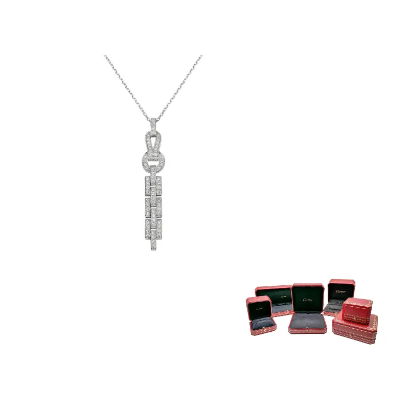 Cartier Ожерелье 18K белое золото Agraff с бриллиантами
Cartier Ожерелье 18K белое золото Agraff с бриллиантами