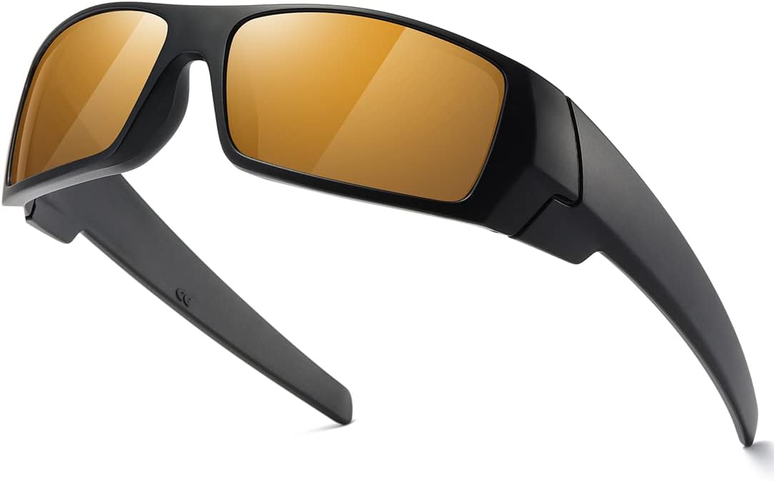 Поляризованные солнцезащитные очки для мужчин и женщин, модные, в стиле ретро, спортивные, прямоугольные, обтекаемые, винтажные, с защитным экраном TIANYESY, Black - K Gold Yellow
Поляризованные солнцезащитные очки для мужчин и женщин, модные, в стиле ретро, спортивные, прямоугольные, обтекаемые, винтажные, с защитным экраном TIANYESY, Black - K Gold Yellow