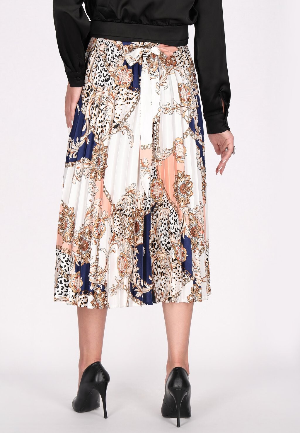 Юбка А-силуэта faina, синий 
Юбка А-силуэта faina, синий