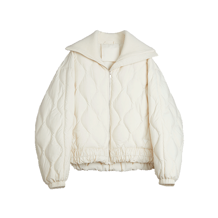 ELLE Пуховик Women's Ecru Lapel Moderate Others
ELLE Пуховик Women's Ecru Lapel Moderate Others