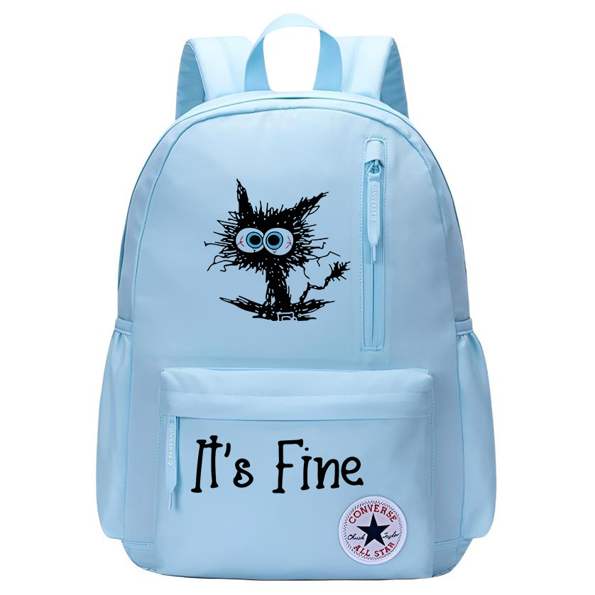 Converse Полиэстеровый рюкзак женский светло-голубой, I'm fine
Converse Полиэстеровый рюкзак женский светло-голубой, I'm fine