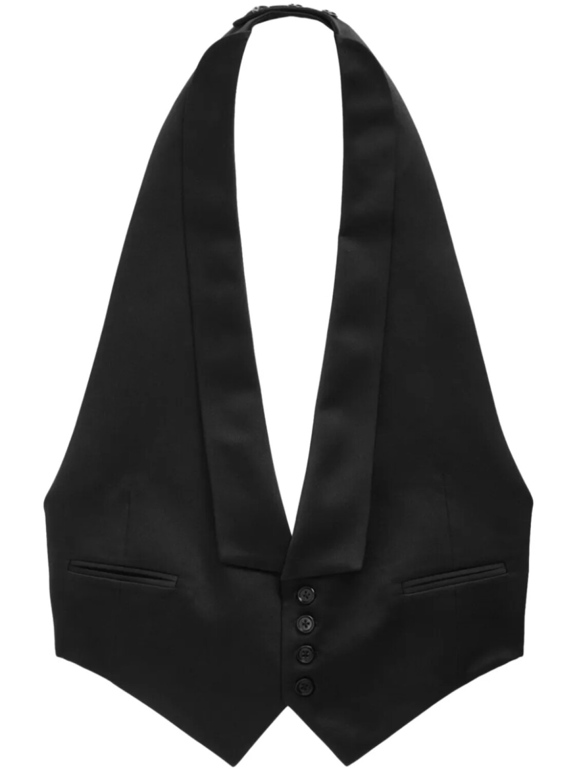 Сатиновый жилет Ralph Lauren Purple Label, черный
Сатиновый жилет Ralph Lauren Purple Label, черный