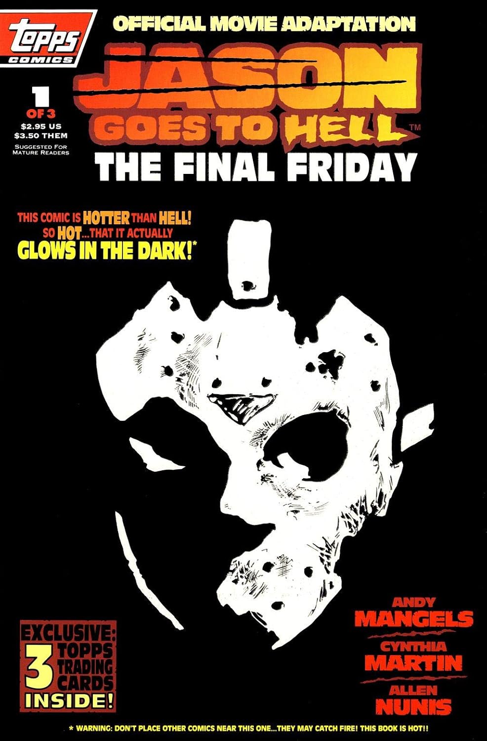 Jason Goes to Hell #1 (Topps Comics)
Jason Goes to Hell #1 (Topps Comics)