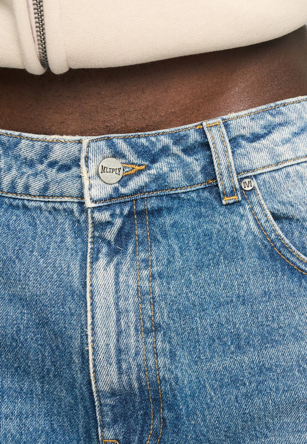 Джинсы свободного кроя Multiply Apparel, синий
Джинсы свободного кроя Multiply Apparel, синий