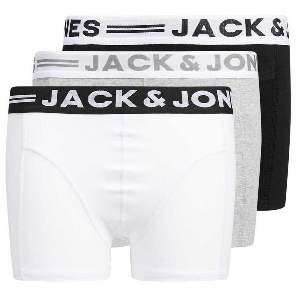 Боксеры Jack & Jones Sense 3 Units, серый/черный/белый
Боксеры Jack & Jones Sense 3 Units, серый/черный/белый