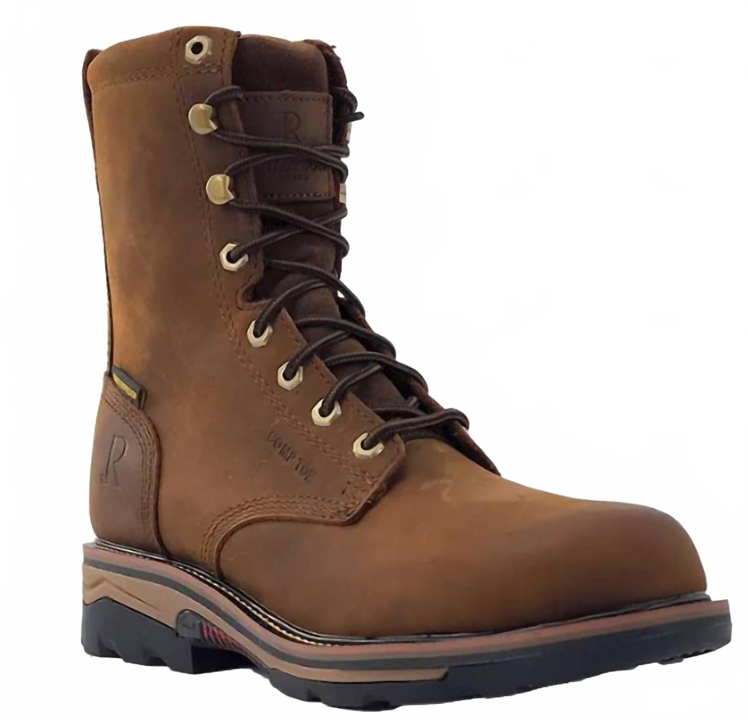 R Watson Boots Мужские кожаные ботинки на шнуровке цвета "арахис"
R Watson Boots Мужские кожаные ботинки на шнуровке цвета "арахис"