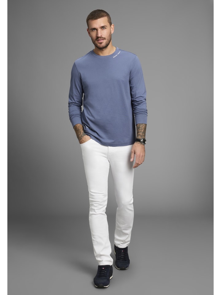 Рубашка с круглым вырезом цвета деним Delmao
Рубашка с круглым вырезом цвета деним Delmao