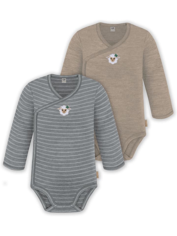 Normani Outdoor Sports Комплект из 2 унисекс боди-слингов с длинными рукавами для младенцев, серо-бежевого цвета
Normani Outdoor Sports Комплект из 2 унисекс боди-слингов с длинными рукавами для младенцев, серо-бежевого цвета