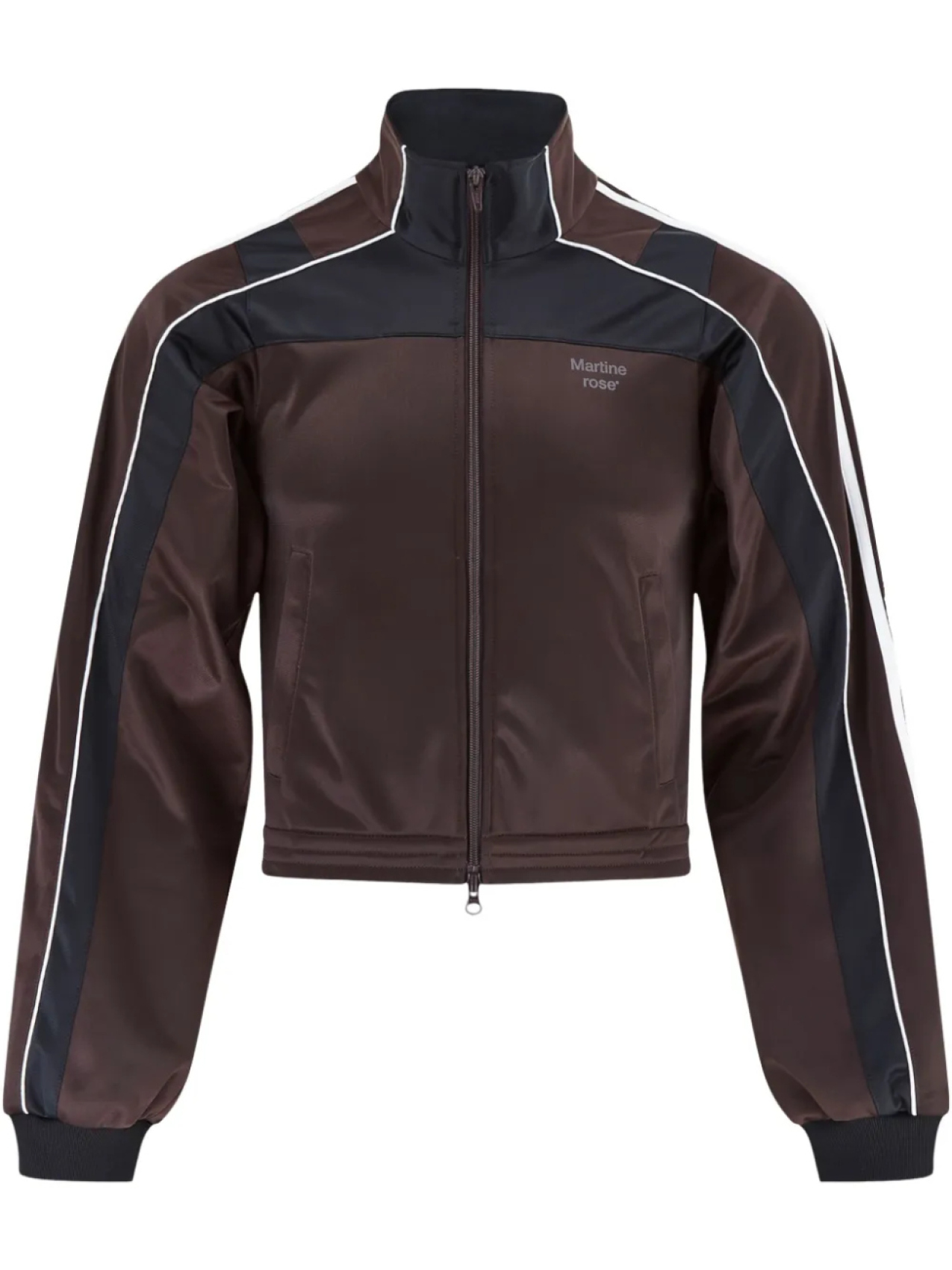 Укороченная спортивная куртка Martine Rose, коричневый
Укороченная спортивная куртка Martine Rose, коричневый