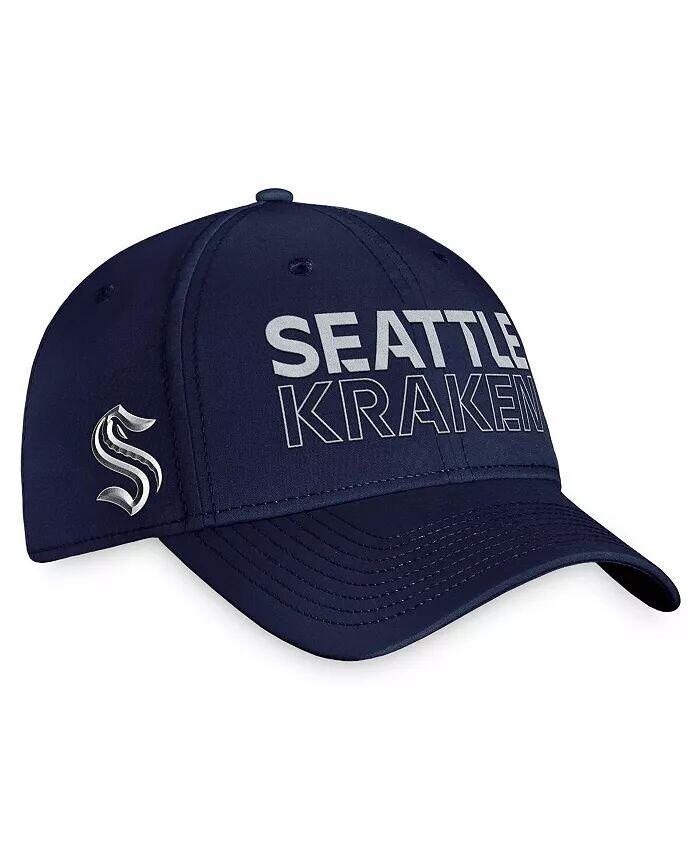 Мужская темно-синяя шапка Seattle Kraken Authentic Pro Road Flex Fanatics
Мужская темно-синяя шапка Seattle Kraken Authentic Pro Road Flex Fanatics