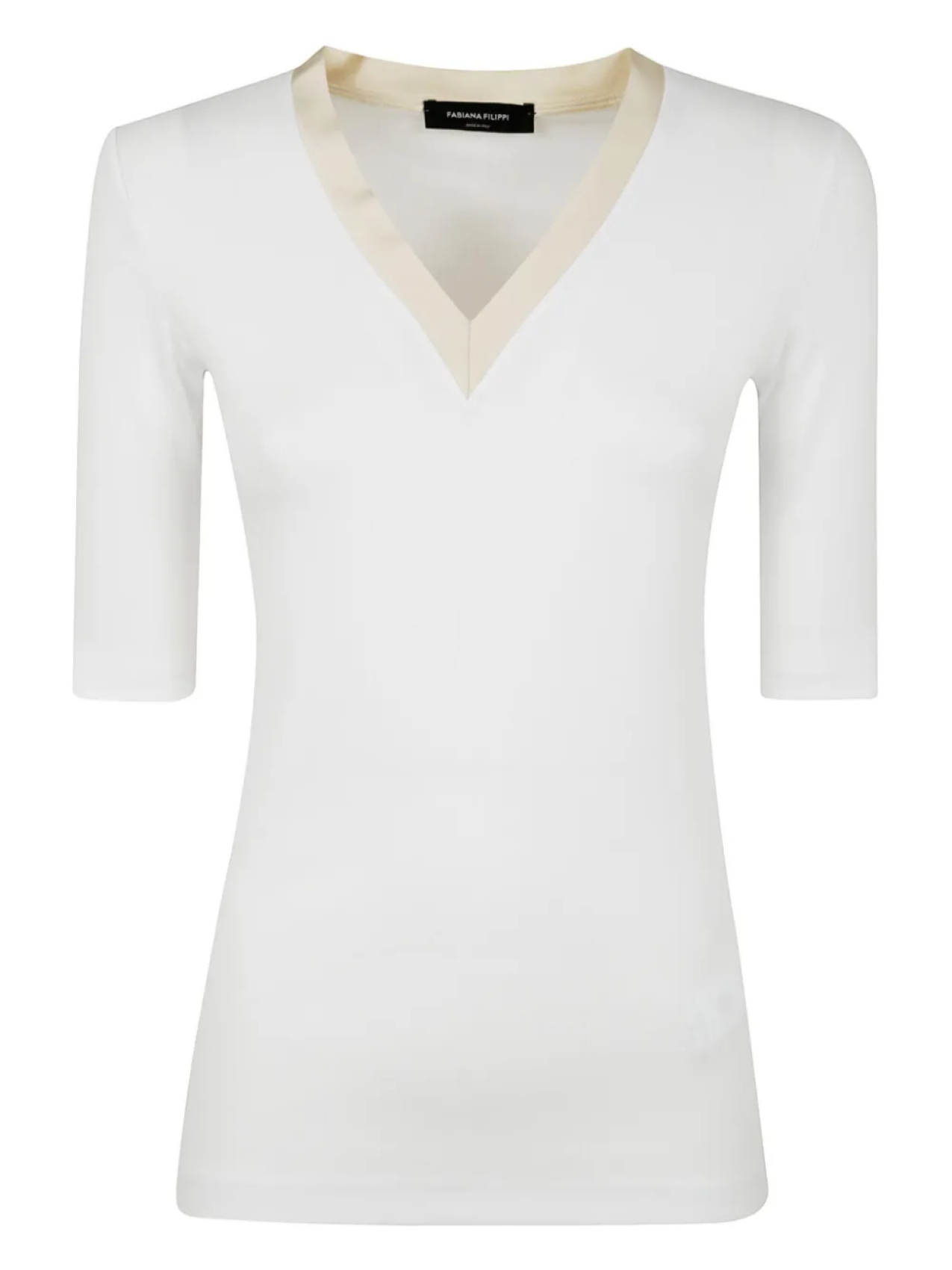 Футболка из хлопка Fabiana Filippi, белый
Футболка из хлопка Fabiana Filippi, белый