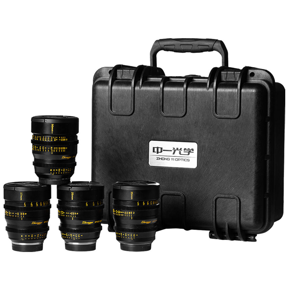 Комплект Mitakon Zhongyi 17, 25, 35 и 50 мм T1 Speedmaster из 4 кинообъективов (MFT)
Комплект Mitakon Zhongyi 17, 25, 35 и 50 мм T1 Speedmaster из 4 кинообъективов (MFT)