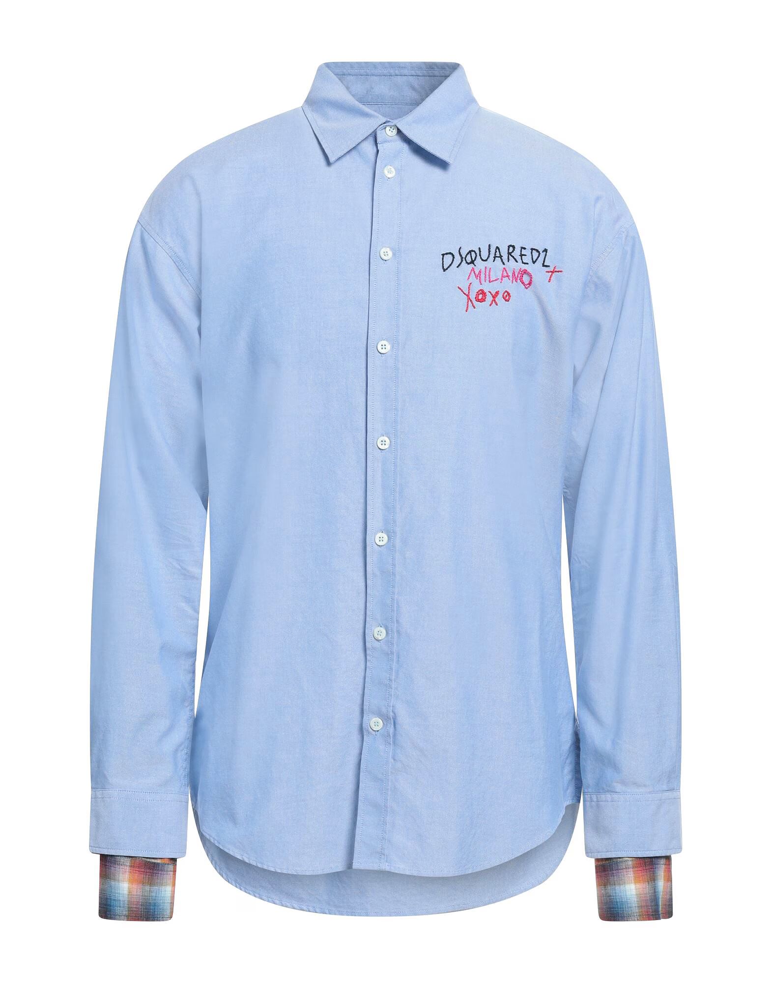 Рубашка Dsquared2, светло-голубой
Рубашка Dsquared2, светло-голубой