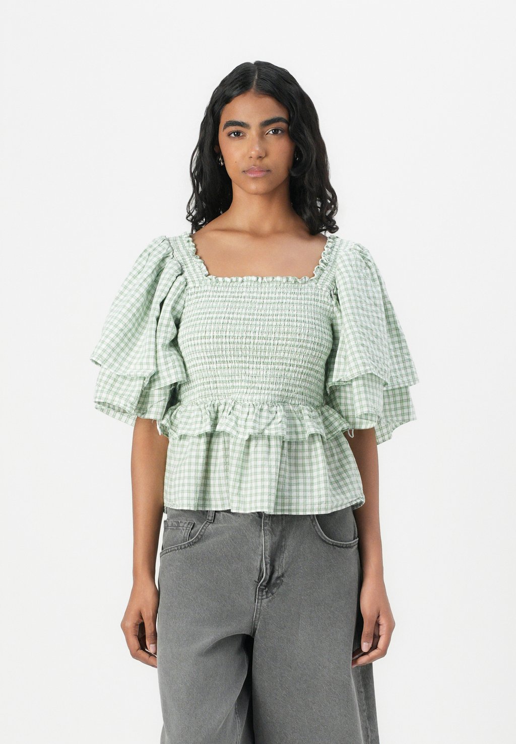 Топ SEFERA SMOCK - Blouse YAS, зеленый
Топ SEFERA SMOCK - Blouse YAS, зеленый