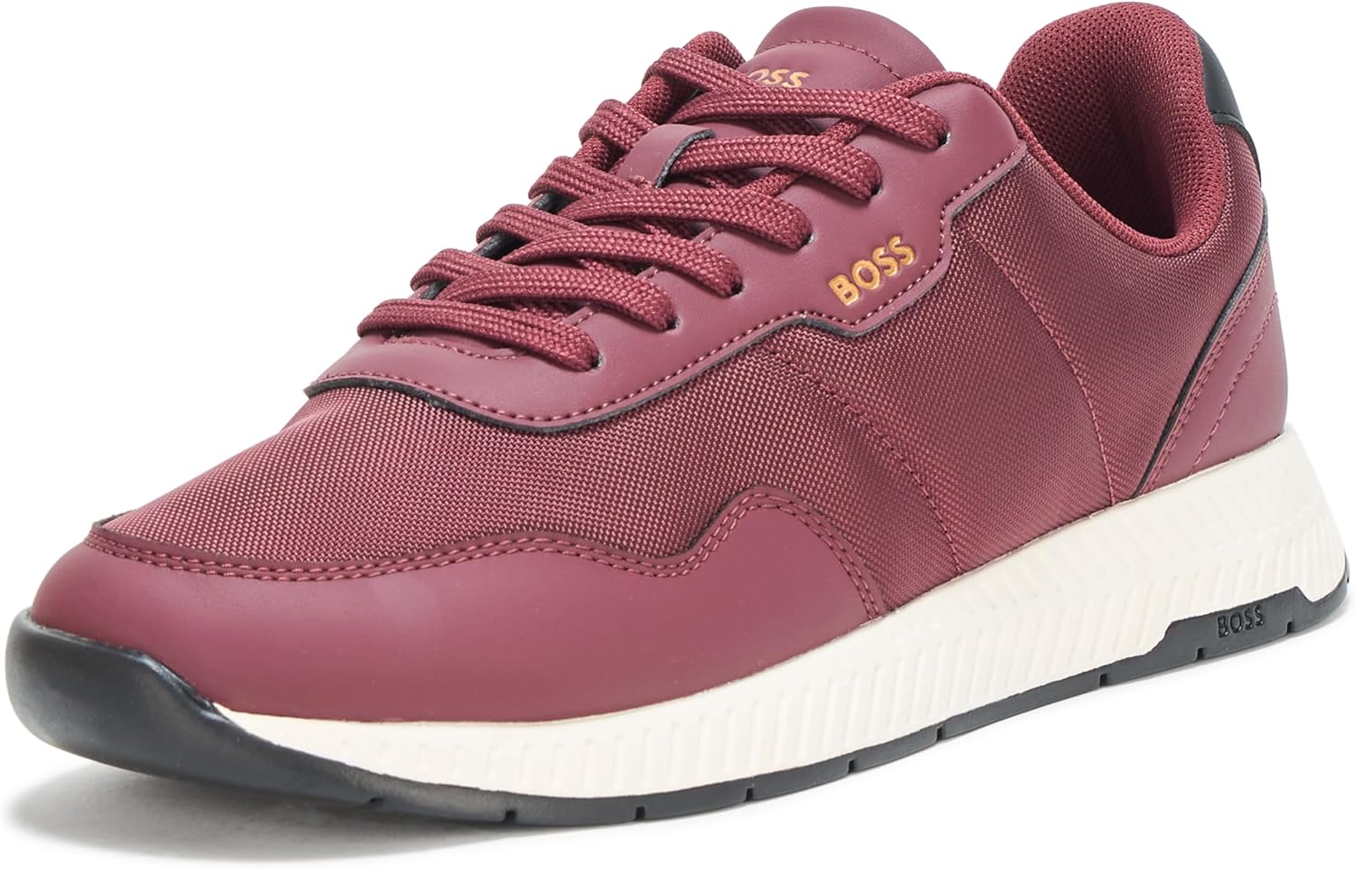 Кроссовки низкие мужские BOSS из комбинированной кожи, Crimson Red
Кроссовки низкие мужские BOSS из комбинированной кожи, Crimson Red