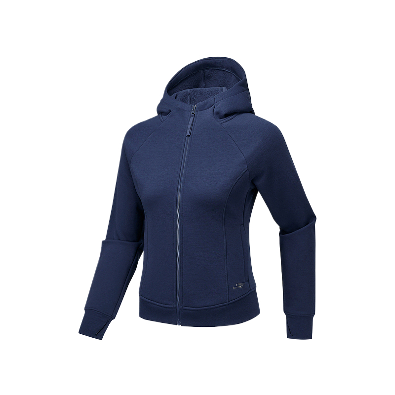 Skechers Женская спортивная куртка, Marine Collegiate Blue-02MZ 
Skechers Женская спортивная куртка, Marine Collegiate Blue-02MZ