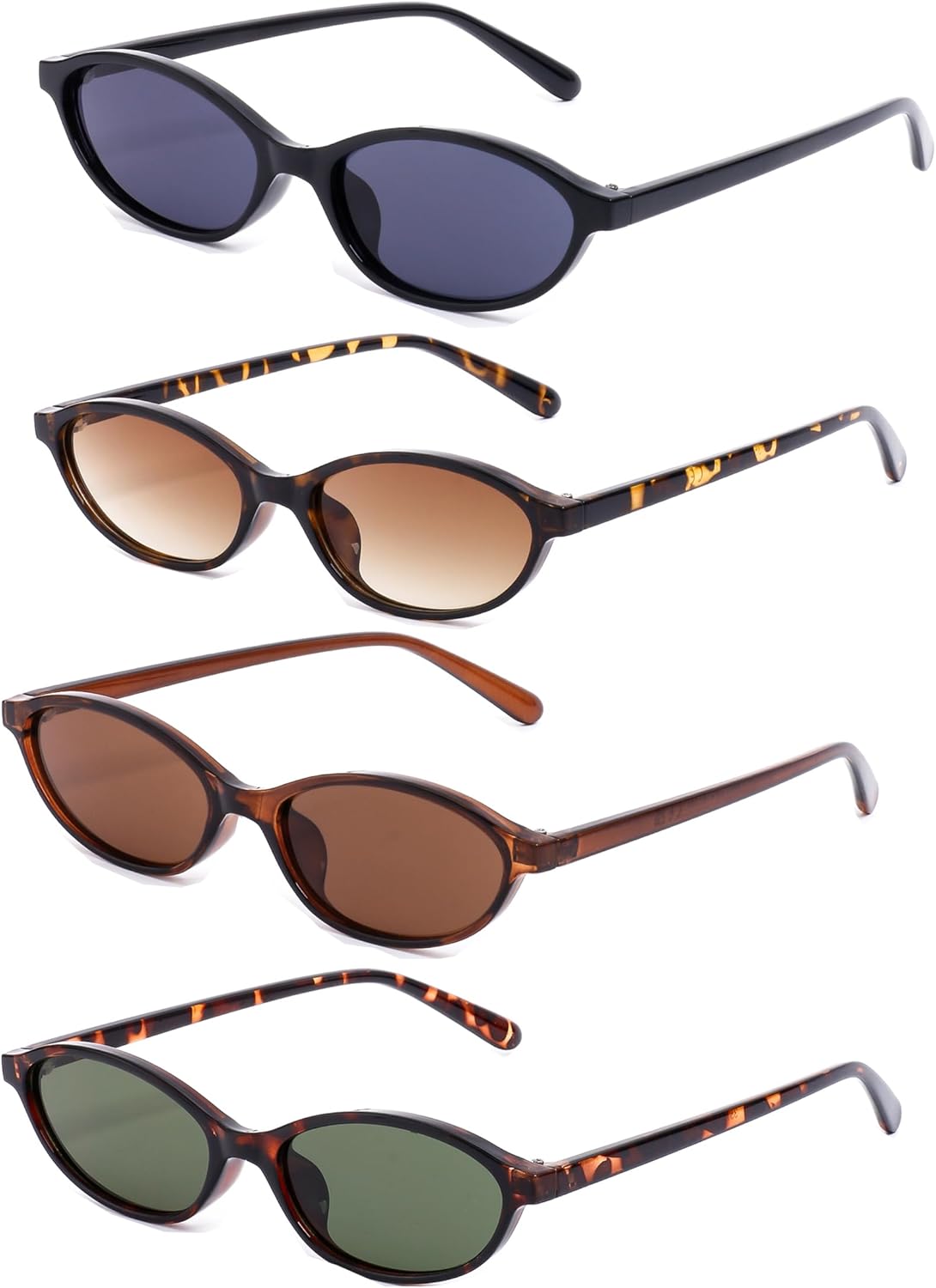 Овальные солнцезащитные очки для женщин, черепаховая оправа, «кошачий глаз», модные в стиле 90-х и Y2K, легкие, узкие, винтажные OTICALA, Black+tortoise+brown+green Fame-tortoise Lens
Овальные солнцезащитные очки для женщин, черепаховая оправа, «кошачий глаз», модные в стиле 90-х и Y2K, легкие, узкие, винтажные OTICALA, Black+tortoise+brown+green Fame-tortoise Lens
