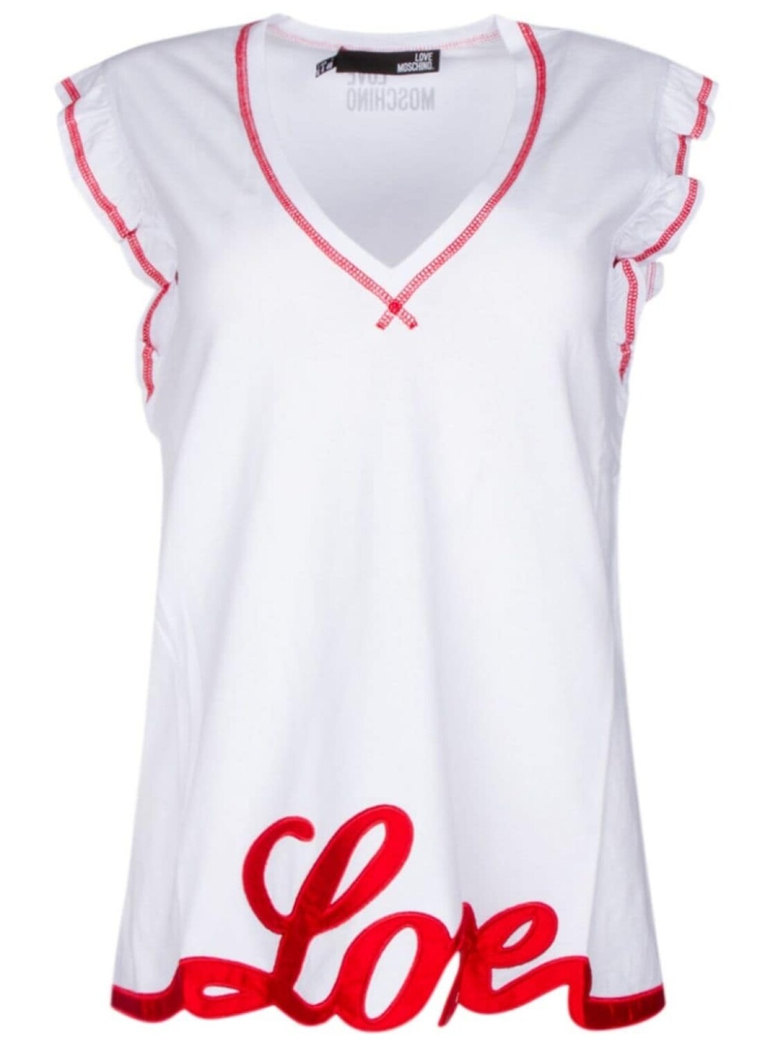 Футболка с отделкой Love Moschino Love, белый
Футболка с отделкой Love Moschino Love, белый