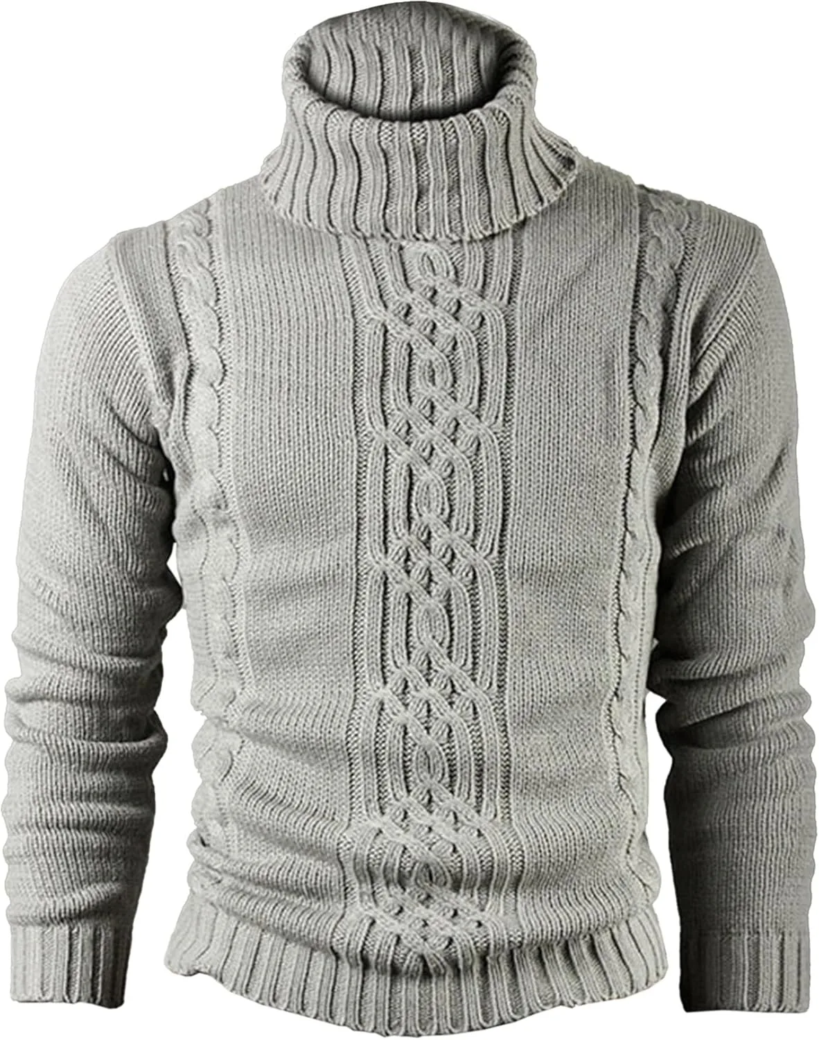 Мужской свитер с воротником-водолазкой, зимний, кабельной вязки Gsywaipei
Мужской свитер с воротником-водолазкой, зимний, кабельной вязки Gsywaipei