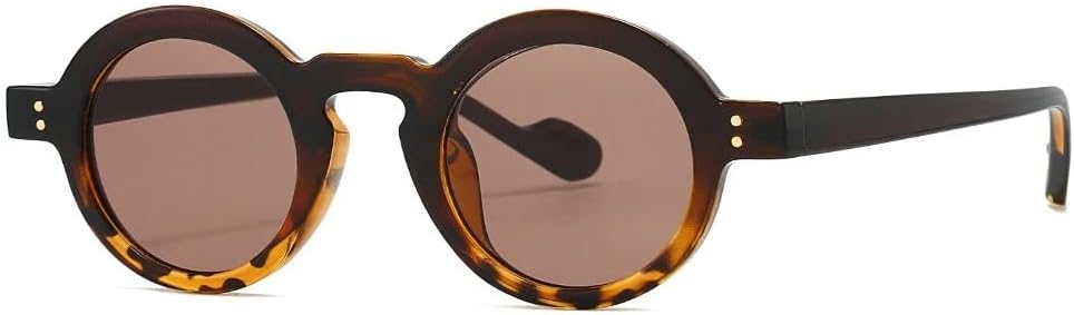 Солнцезащитные очки в стиле панк с маленькой круглой оправой для женщин и мужчин, роскошные, винтажные, популярные, с заклепками, защита от УФ-излучения UV400 TYUVIVO, Tea Leopard Tea
Солнцезащитные очки в стиле панк с маленькой круглой оправой для женщин и мужчин, роскошные, винтажные, популярные, с заклепками, защита от УФ-излучения UV400 TYUVIVO, Tea Leopard Tea