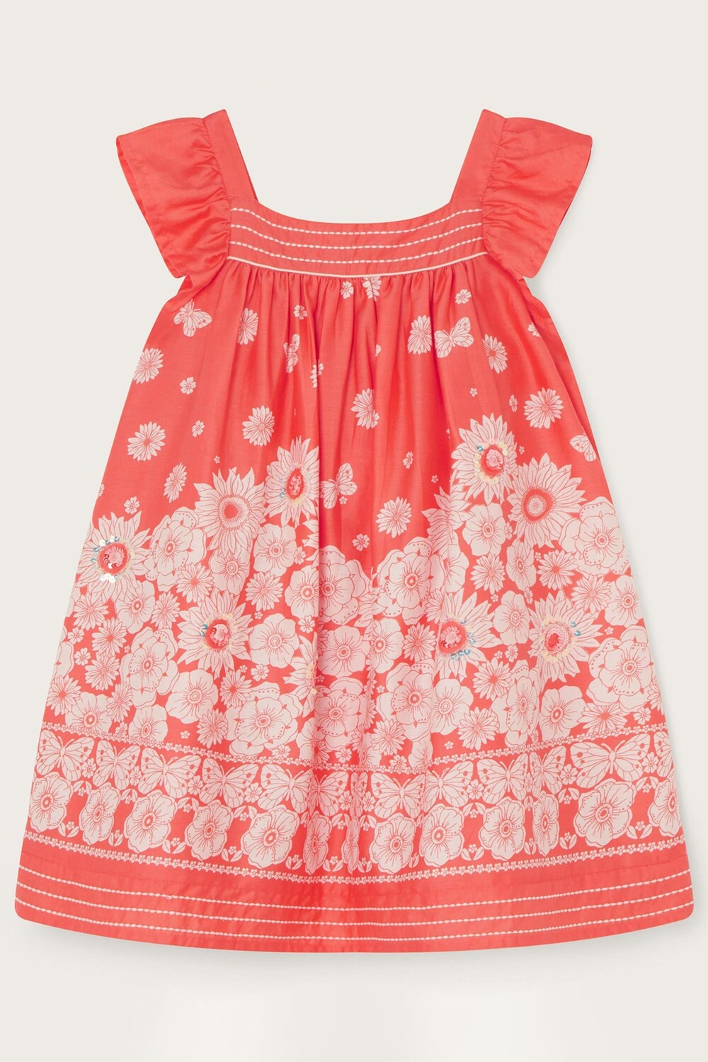 Оранжевое платье с цветочным мотивом и декоративной строчкой Monsoon, оранжевый
Оранжевое платье с цветочным мотивом и декоративной строчкой Monsoon, оранжевый