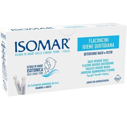 Euritalia Pharma Isomar Sol Isotonic 20 x 5 мл Isomar
Euritalia Pharma Isomar Sol Isotonic 20 x 5 мл Isomar