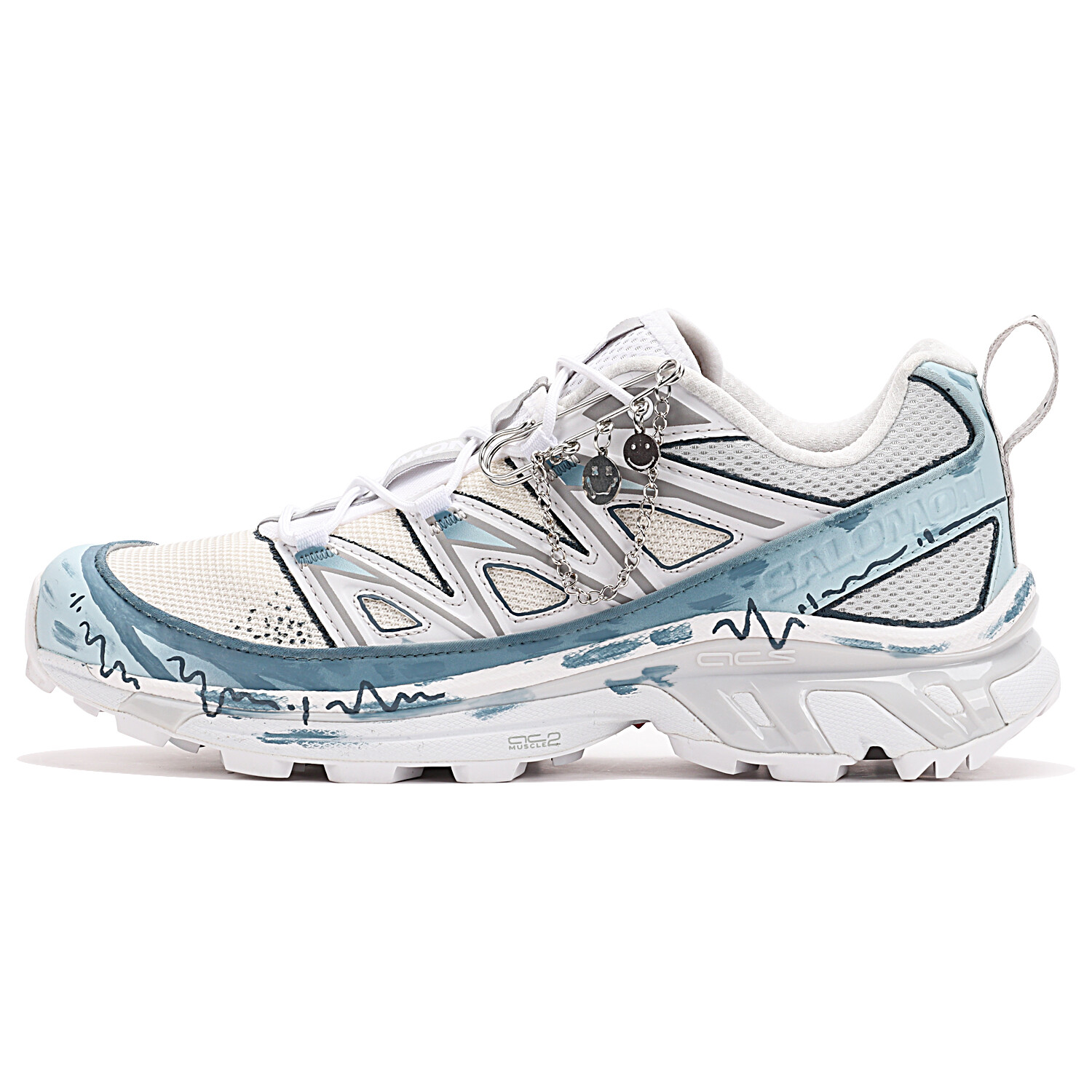 XT-6 Кроссовки для активного отдыха унисекс с низким верхом, синие/белые Salomon
XT-6 Кроссовки для активного отдыха унисекс с низким верхом, синие/белые Salomon