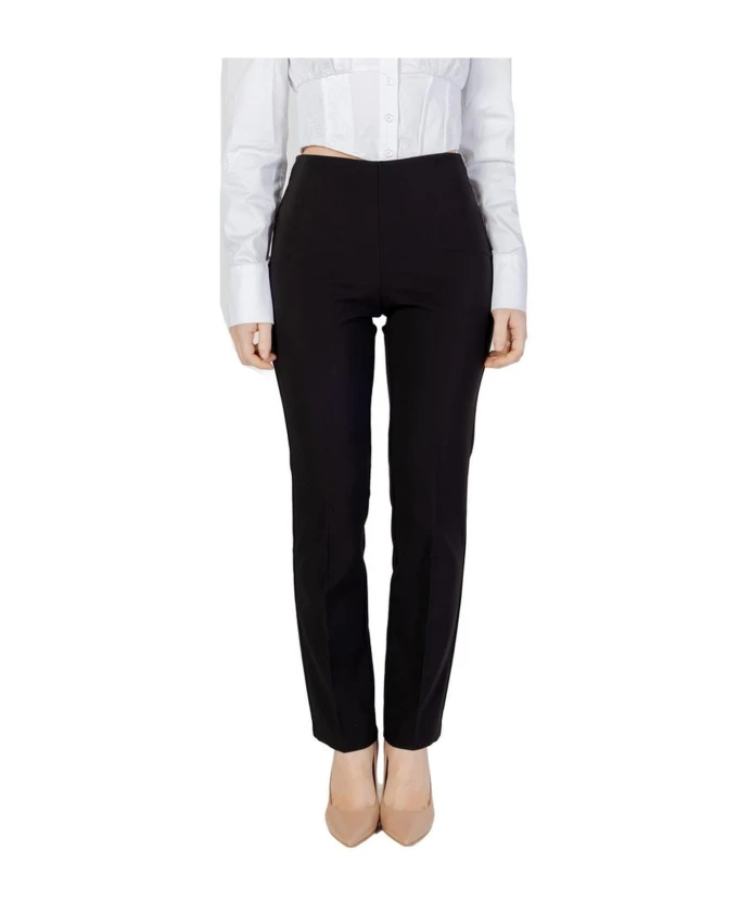 Обычные полиэстеровые брюки с эластаном Sandro Ferrone, черный
Обычные полиэстеровые брюки с эластаном Sandro Ferrone, черный