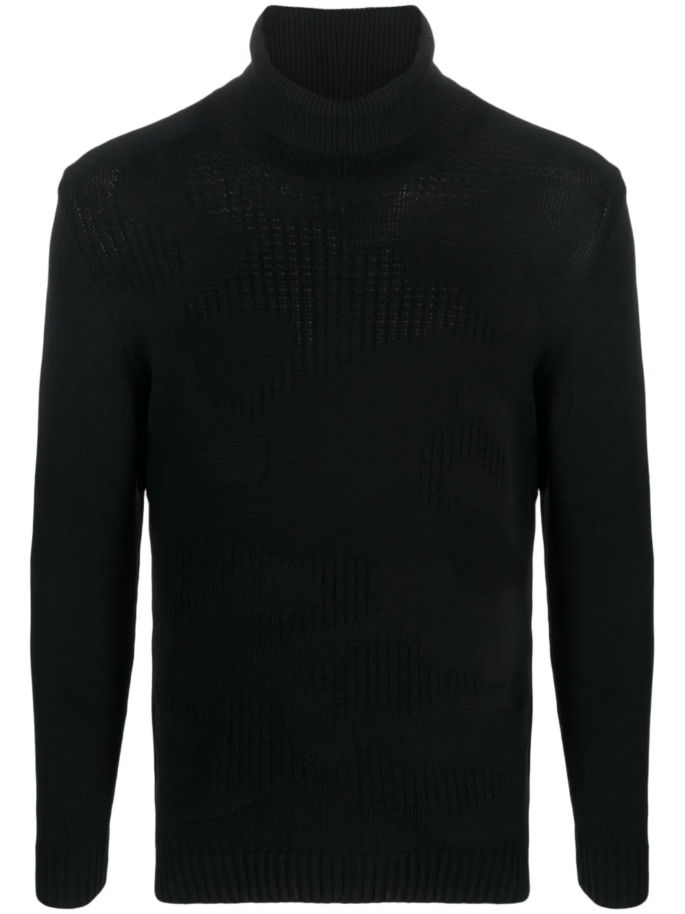 Джемпер с высоким воротником PMD, черный
Джемпер с высоким воротником PMD, черный