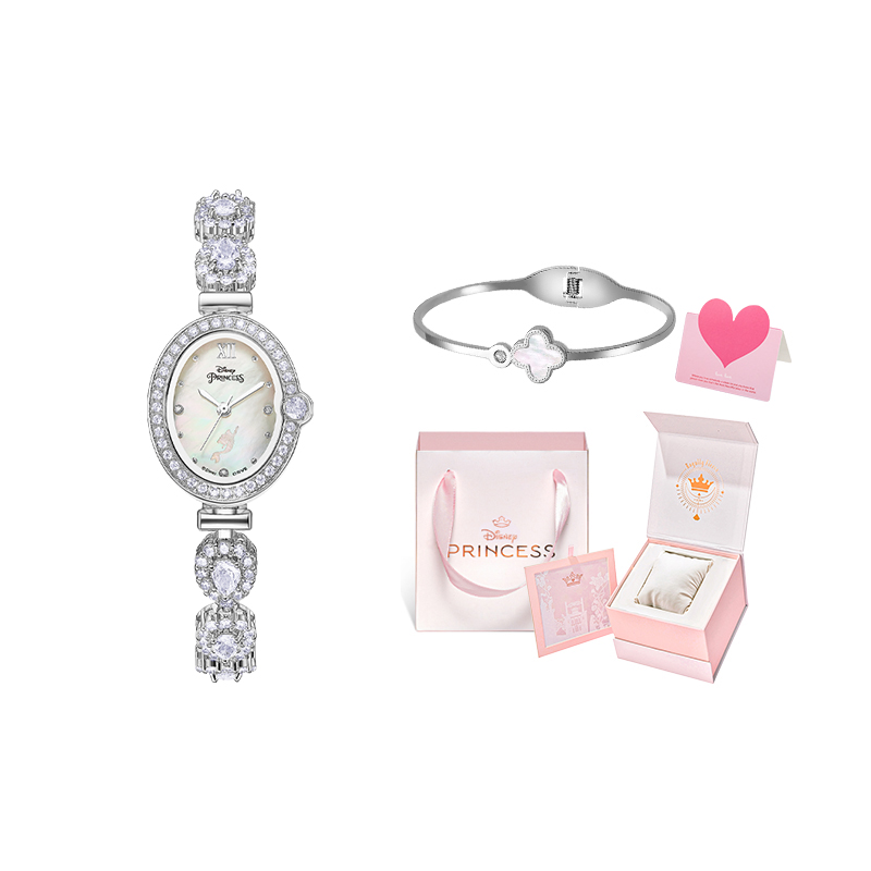 Часы Princess Mermaid Series с кварцевым механизмом, женские, циферблат цвета перламутра Disney
Часы Princess Mermaid Series с кварцевым механизмом, женские, циферблат цвета перламутра Disney