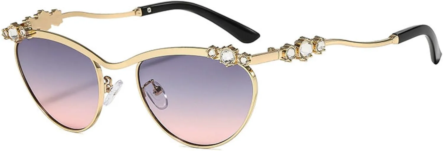 Солнцезащитные очки Willochra Y2K овальной формы для женщин, роскошные модные очки в металлической оправе, «кошачий глаз», сексуальные очки со стразами для женщин, C6
Солнцезащитные очки Willochra Y2K овальной формы для женщин, роскошные модные очки в металлической оправе, «кошачий глаз», сексуальные очки со стразами для женщин, C6