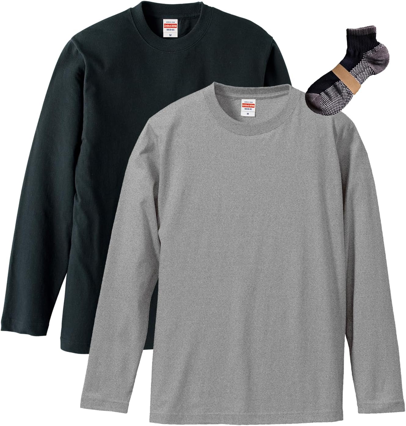 Футболка с длинным рукавом мужская United Athle, черный/серый
Футболка с длинным рукавом мужская United Athle, черный/серый