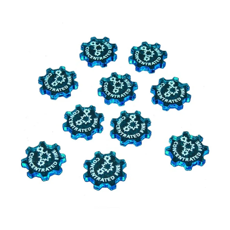 Жетоны командования — сосредоточенный огонь, синие., Star Wars - Armada Gaming Accessories (Litko Aerosystems)
Жетоны командования — сосредоточенный огонь, синие., Star Wars - Armada Gaming Accessories (Litko Aerosystems)