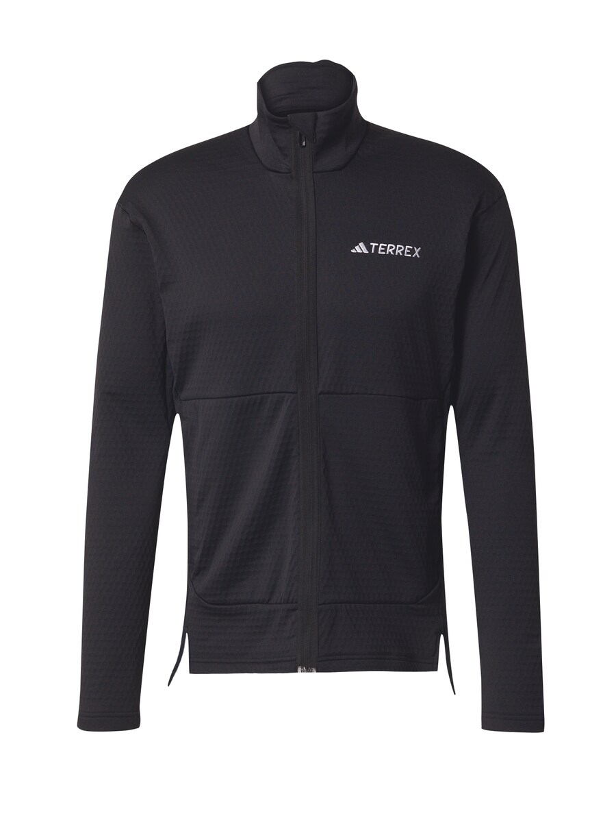 Спортивная флисовая куртка ADIDAS TERREX, черный 
Спортивная флисовая куртка ADIDAS TERREX, черный