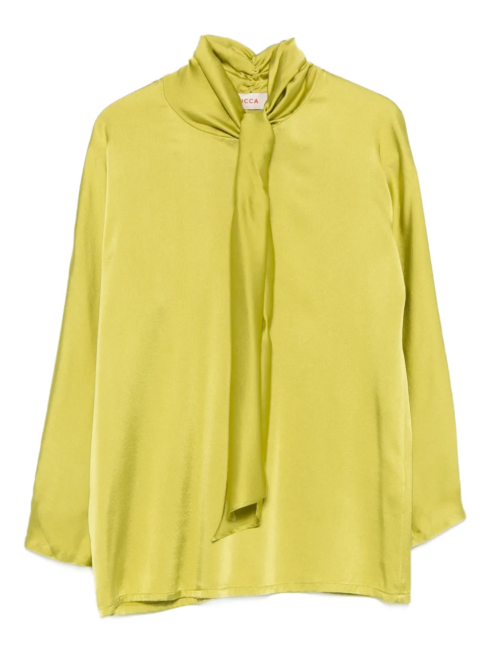 Шелковая блузка с бантом Jucca Approved, зеленый
Шелковая блузка с бантом Jucca Approved, зеленый