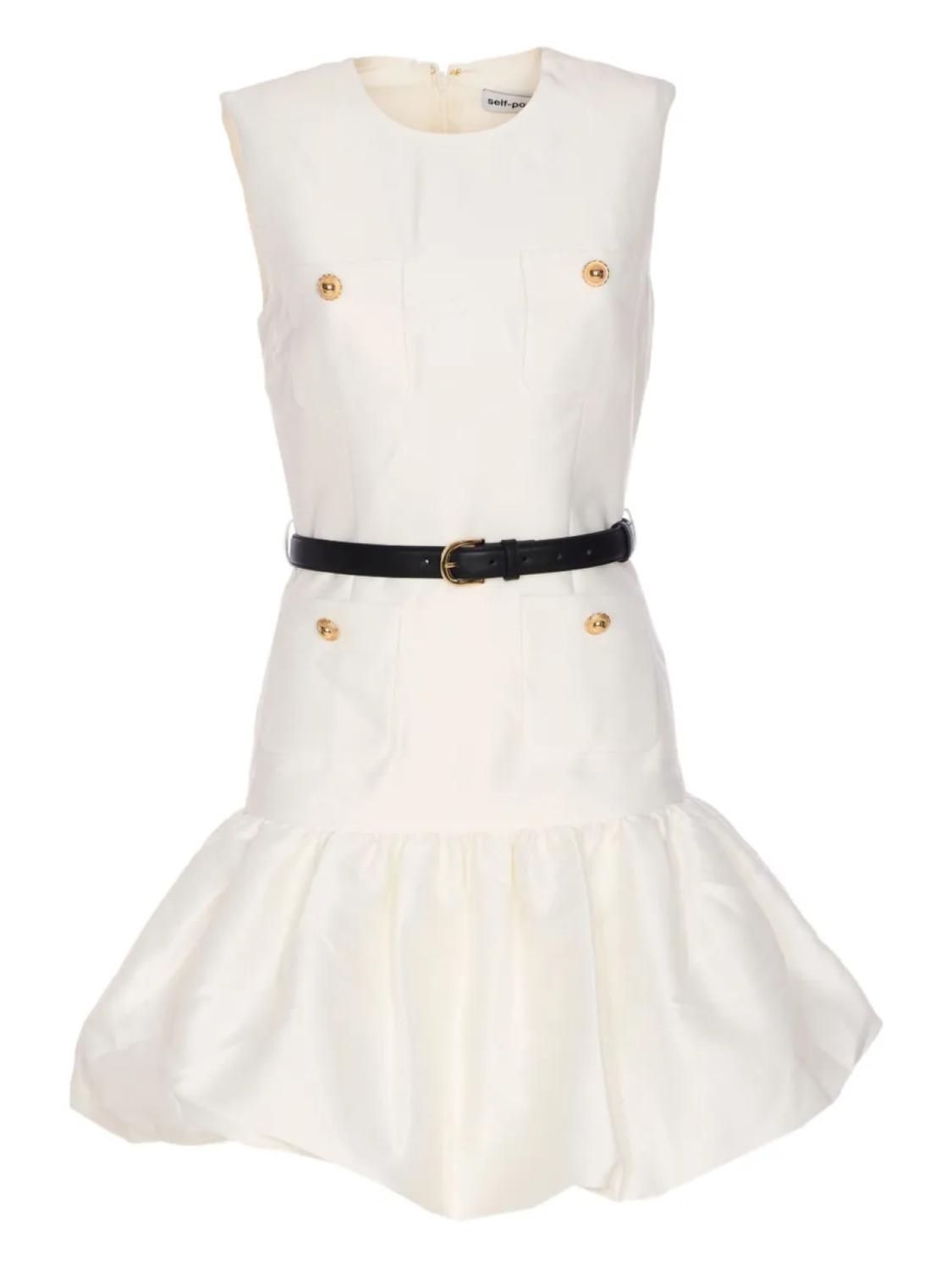 Мини-платье с оборками по подолу Self-Portrait, белый
Мини-платье с оборками по подолу Self-Portrait, белый