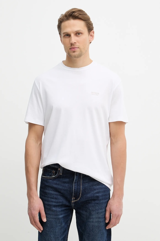 Футболка с добавлением шелка Guess, белый
Футболка с добавлением шелка Guess, белый