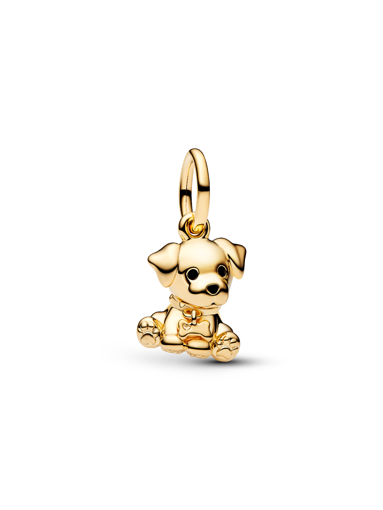 Подвеска-подвеска в виде щенка лабрадора Pandora, 14-каратное золотое покрытие
Подвеска-подвеска в виде щенка лабрадора Pandora, 14-каратное золотое покрытие