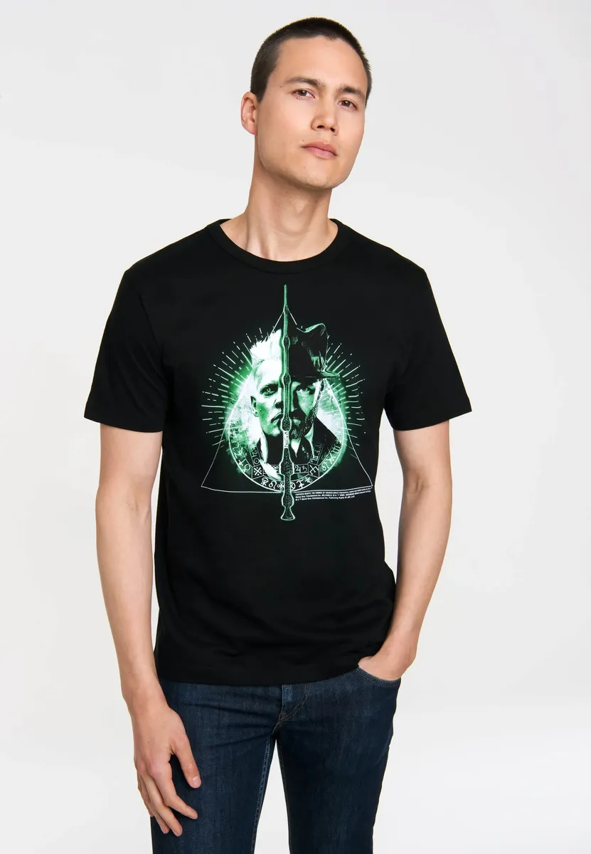 Logoshirt Футболка "Гриндельвальд против Дамблдора" с крупным принтом спереди, черный
Logoshirt Футболка "Гриндельвальд против Дамблдора" с крупным принтом спереди, черный