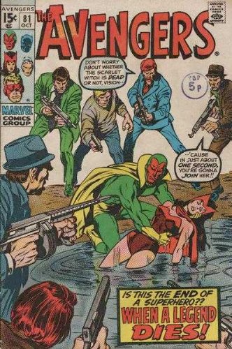 Avengers #81 "Red Wolf & Lobo Appearance" (MARVEL COMICS)
Avengers #81 "Red Wolf & Lobo Appearance" (MARVEL COMICS)