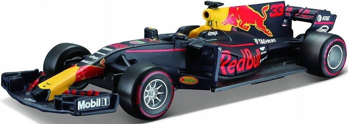 BBurago, болид F1 Red Bull RB13 #33 Ферстаппен BBurago 1:32
BBurago, болид F1 Red Bull RB13 #33 Ферстаппен BBurago 1:32