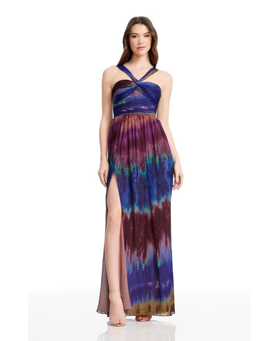 Женское платье Tau с вырезом в форме сердца Dress the Population, Sunset Multi
Женское платье Tau с вырезом в форме сердца Dress the Population, Sunset Multi