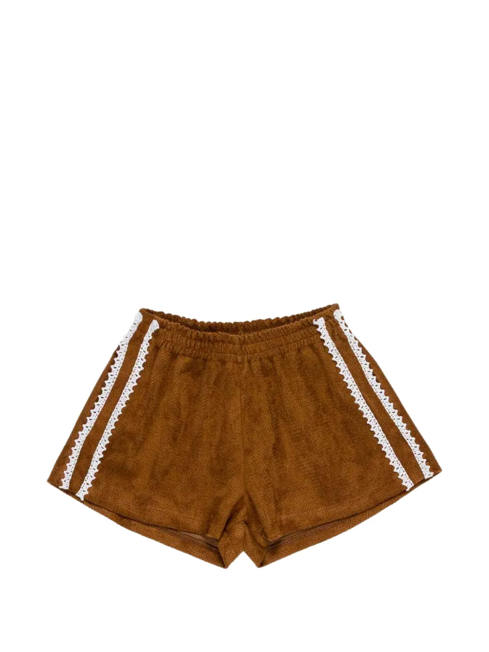 Шорты с кружевной отделкой Miss Grant Kids, коричневый
Шорты с кружевной отделкой Miss Grant Kids, коричневый